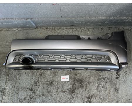 PAREMENT DE PARE CHOC ARRIERE LIGIER IXO V2 / UNE SEULE SORTIE DE ECHAPPEMENT / GRIS MINERAL