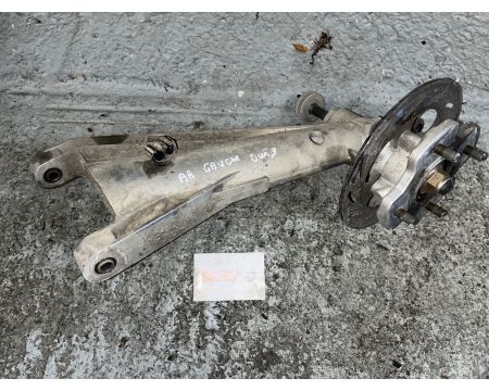 TRIANGLE ARRIERE GAUCHE COMPLET VENTILER Microcar M8 , F8C , MGO 3 , MGO 4 , MGO 6 / Ligier JS RC , JS50 , JS50L , JS60 / Dué 2 ( P85 ) , Dué 3 ( P88 ) , Dué 6